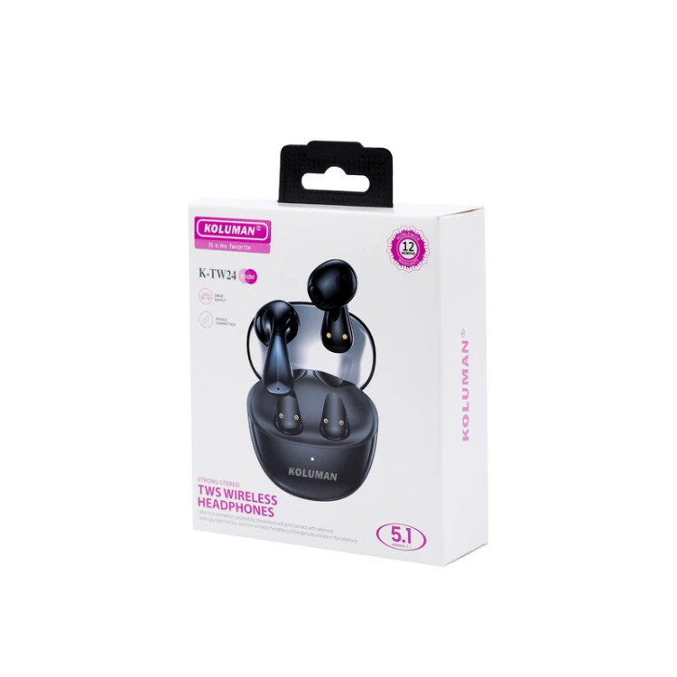 هدفون بی سیم کلومن مدل K-TW24
