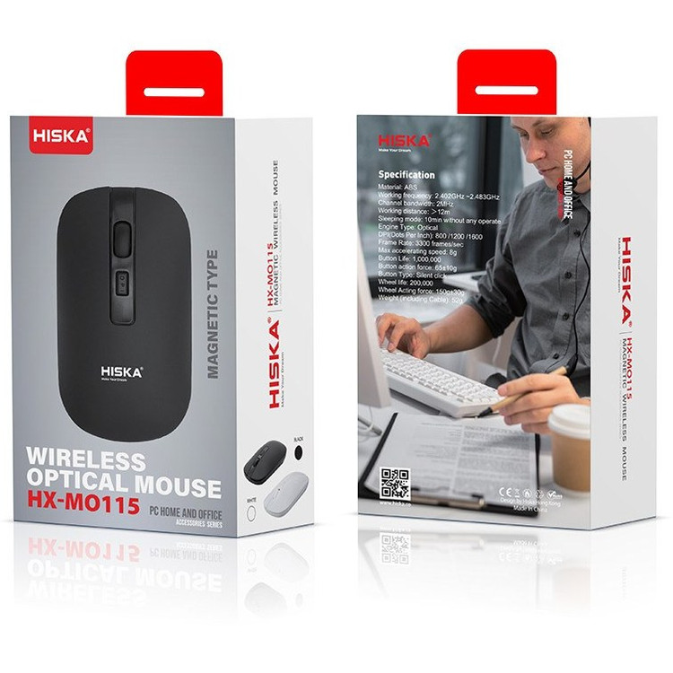 موس بیسیم مدل hiska hx-mo115