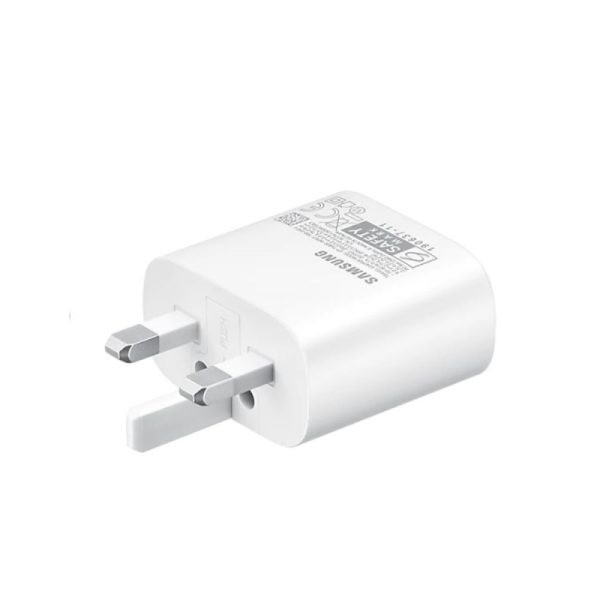 شارژر دیواری اصلی سامسونگ مدل 25W PD Adapter USB-C (اورجینال)