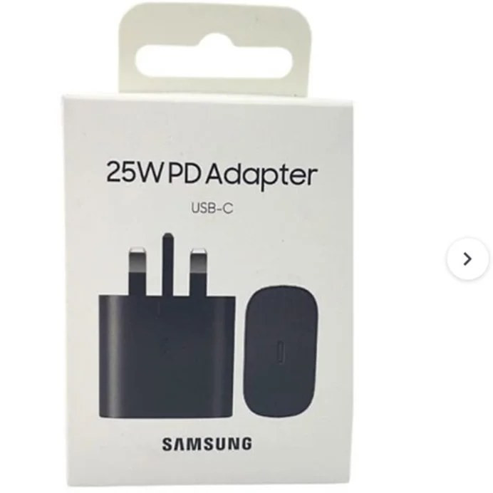 شارژر دیواری اصلی سامسونگ مدل 25W PD Adapter USB-C (اورجینال)