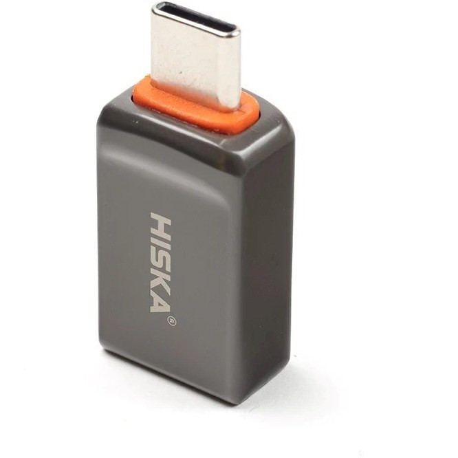 تبدیل USB به TYPE-C برند HISKA مدل H5