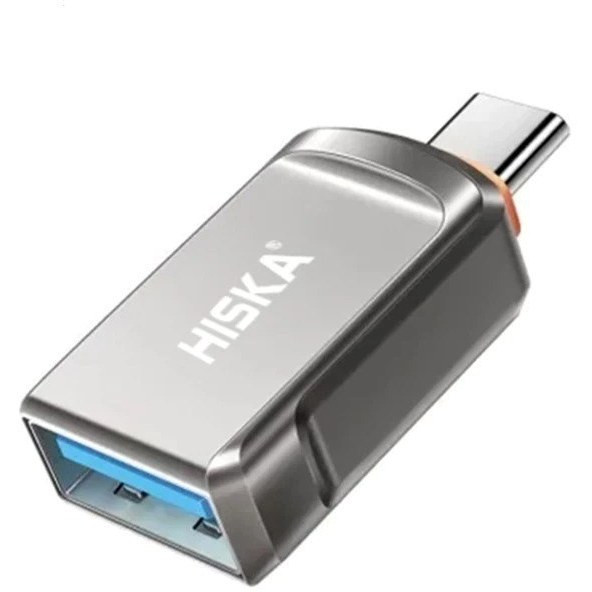 تبدیل USB به TYPE-C برند HISKA مدل H5