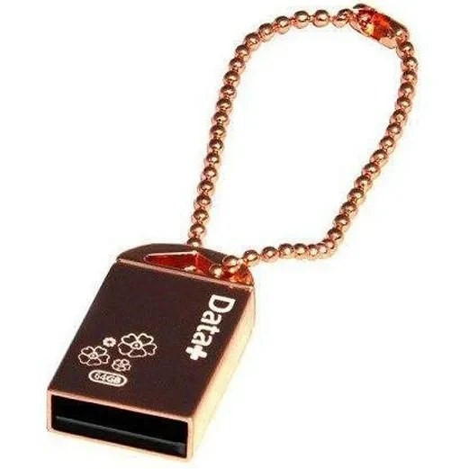 فلش مموری USB2 دیتا پلاس مدل gift گلد ظرفیت 16 گیگابایت 32 گیگابایت 64 گیگابایت