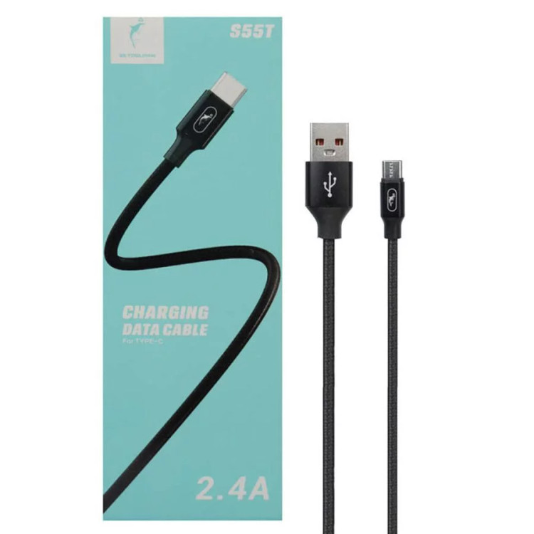 کابل تایپ سی فست شارژ Sky Dolphin S55T 2.4A 1m