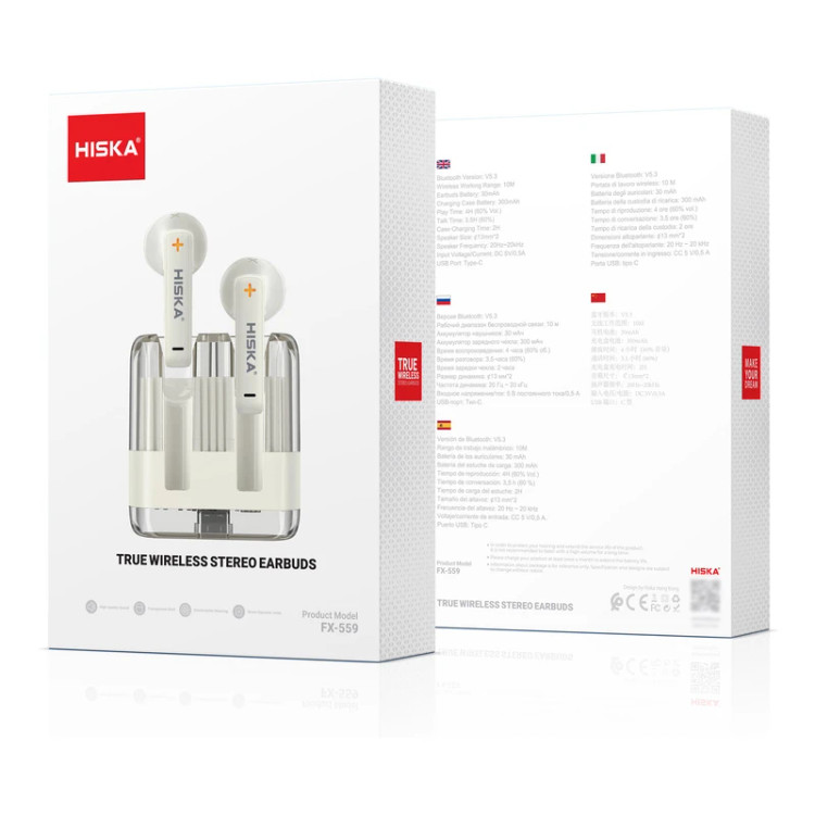 هدفون بی سیم هیسکا مدل FX-559