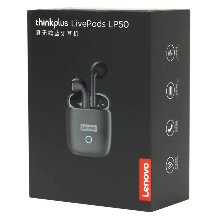 هدفون بی سیم لنوو مدل Thinkplus Livepods LP50