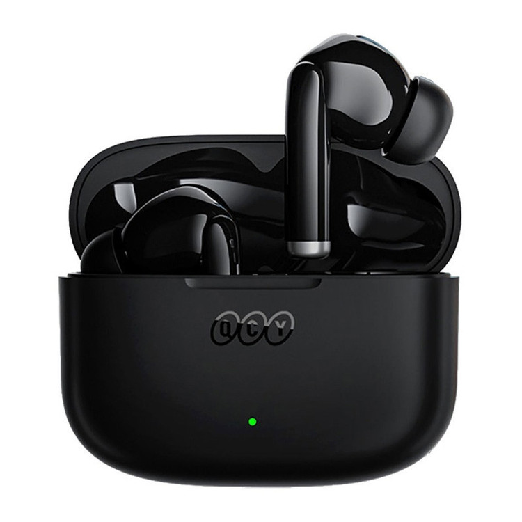 هندزفری بلوتوثی کیو سی وای ( QCY ) مدل T 19 PRO مشکی سفید