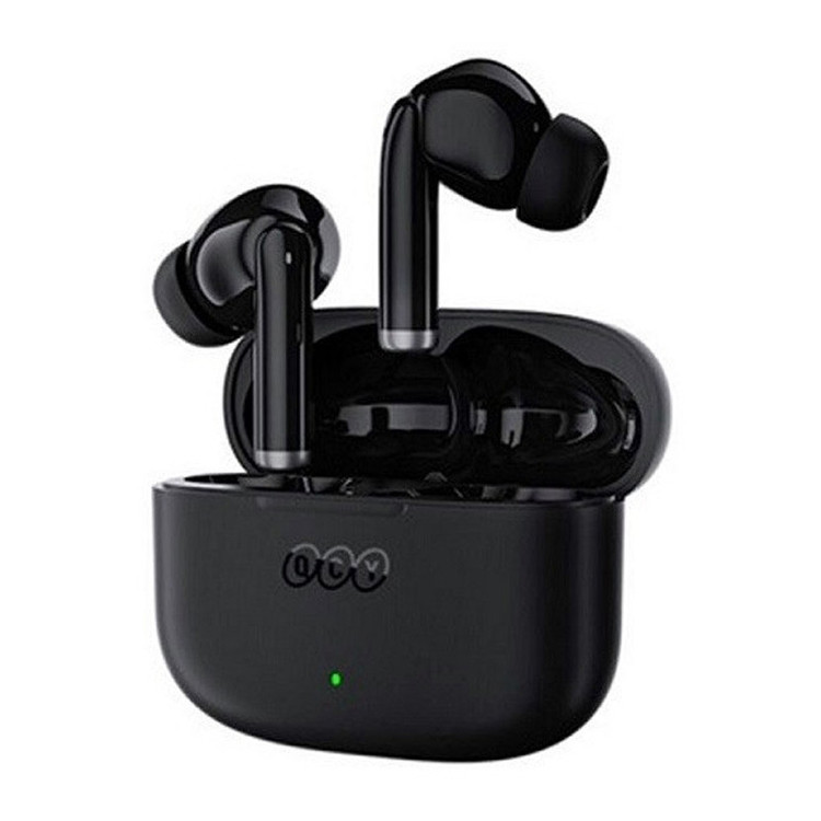 هندزفری بلوتوثی کیو سی وای ( QCY ) مدل T 19 PRO مشکی سفید