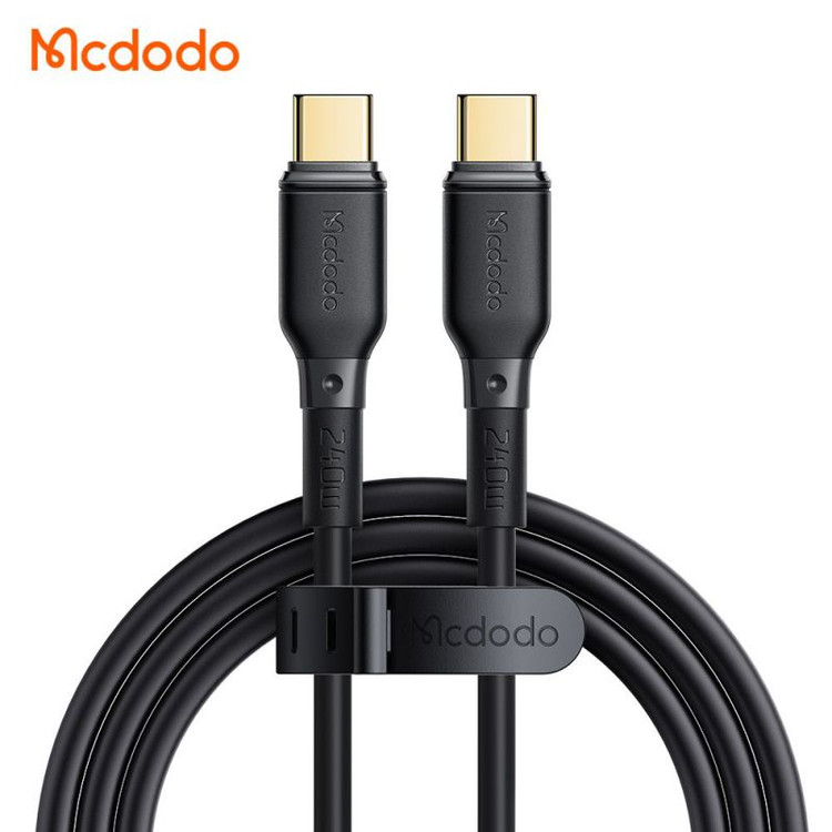 کابل شارژ سریع تایپ سی به تایپ سی 240 واتی مک دودو مدل MCDODO CA-3310 طول 1.2متر
