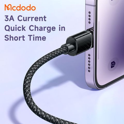 کابل شارژ تایپ سی به لایتنینگ 36واتی مک دودو مدل MCDODO CA-3660 طول 1.2متر
