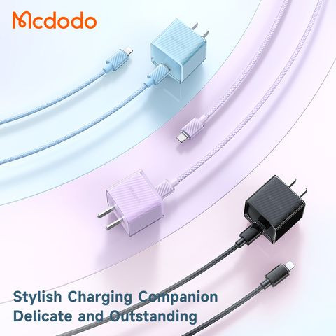 کابل شارژ تایپ سی به لایتنینگ 36واتی مک دودو مدل MCDODO CA-3660 طول 1.2متر