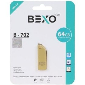 فلش 64 گیگ Bexo B-702 USB 3.0 بکسو من گارانتی مادام شرکت آواتک