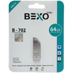 فلش 64 گیگ Bexo B-702 USB 3.0 بکسو من گارانتی مادام شرکت آواتک