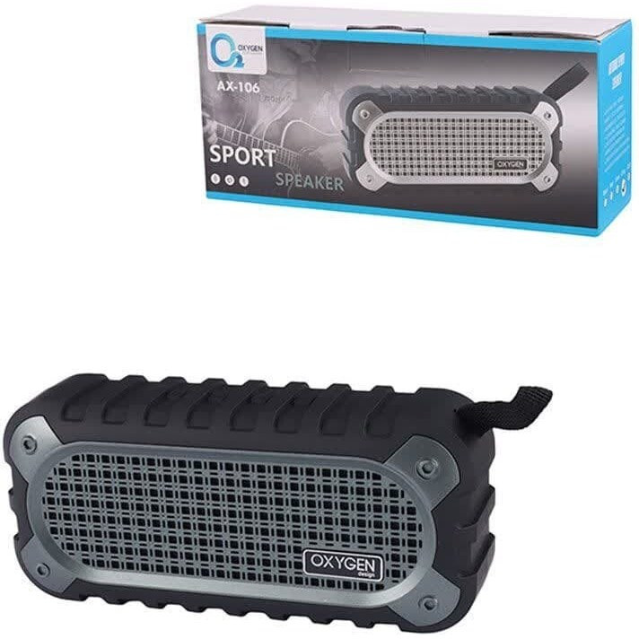 اسپیکر بلوتوثی قابل حمل اکسیژن مدل OXYGEN AX-106