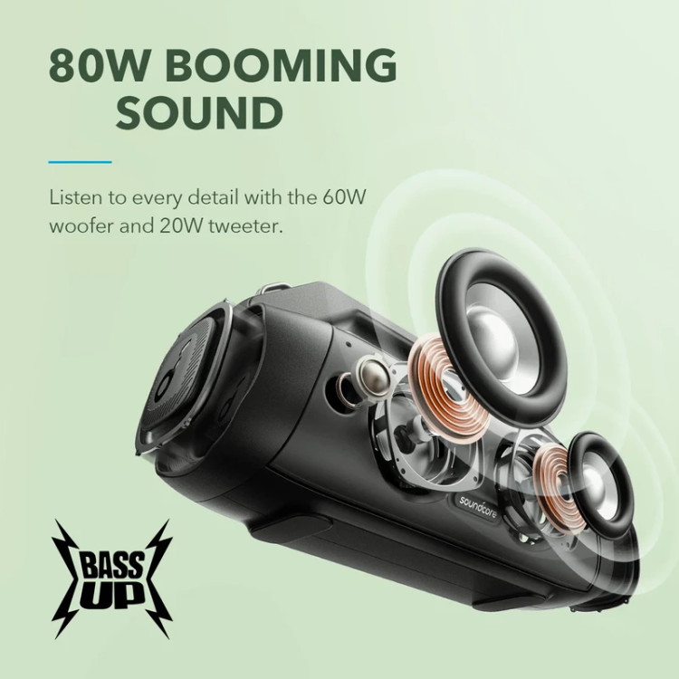 اسپیکر بلوتوثی انکر مدل Anker Motion Boom Plus A3129