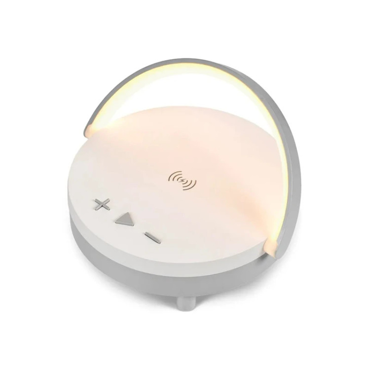 شارژر بی سیم و اسپیکر بلوتوثی ارلدام مدل WC28 4IN1
