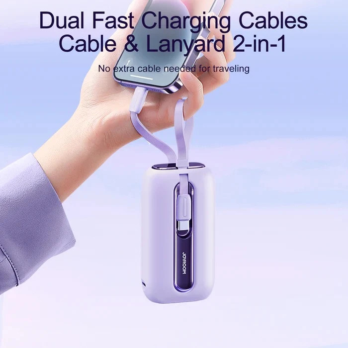 پاوربانک جوی روم مدل JR-L012 mini ظرفیت 10000 میلی آمپر ساعت