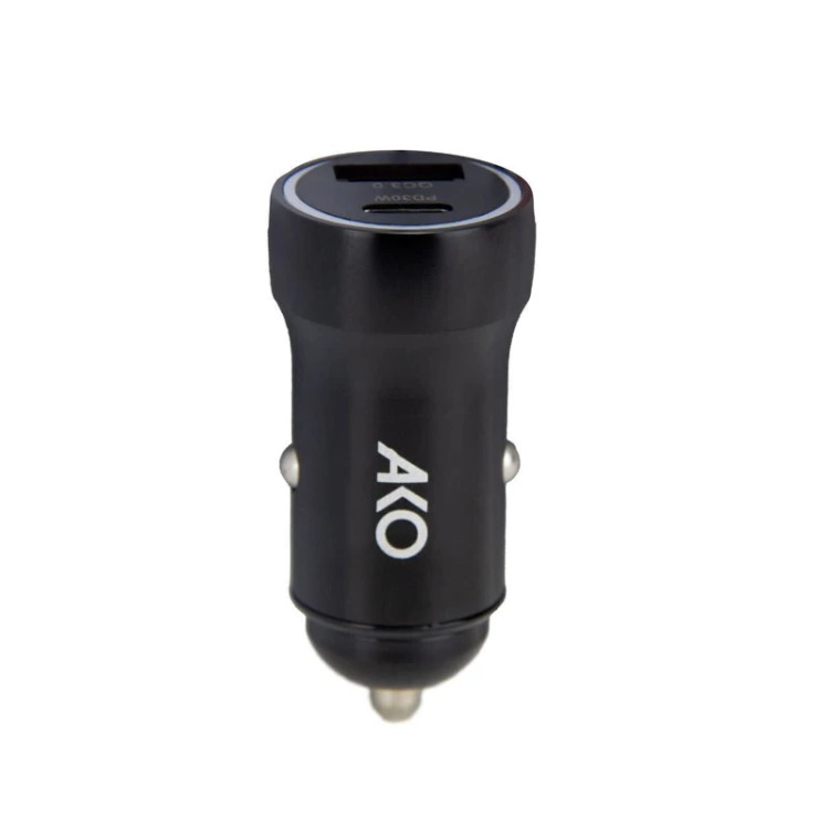 شارژر فندکی فست شارژ 30 وات آکو مدل AKO AC-C9