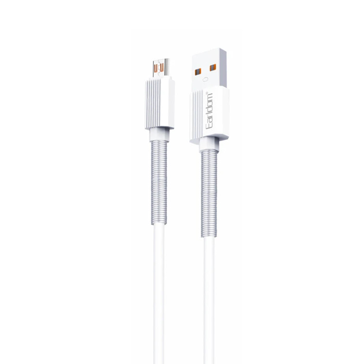 کابل تبدیل USB به MicroUSB ارلدام مدل EC-137M 3A طول 1 متر