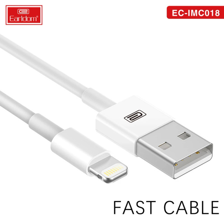 کابل تبدیل USB به USB-C / MicroUSB / لایتنینگ ارلدام مدل EC-IMC018 طول 1.2 متر