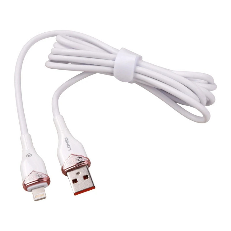 کابل تبدیل USB به لایتنینگ الدینیو مدل LS822 طول 2 متر