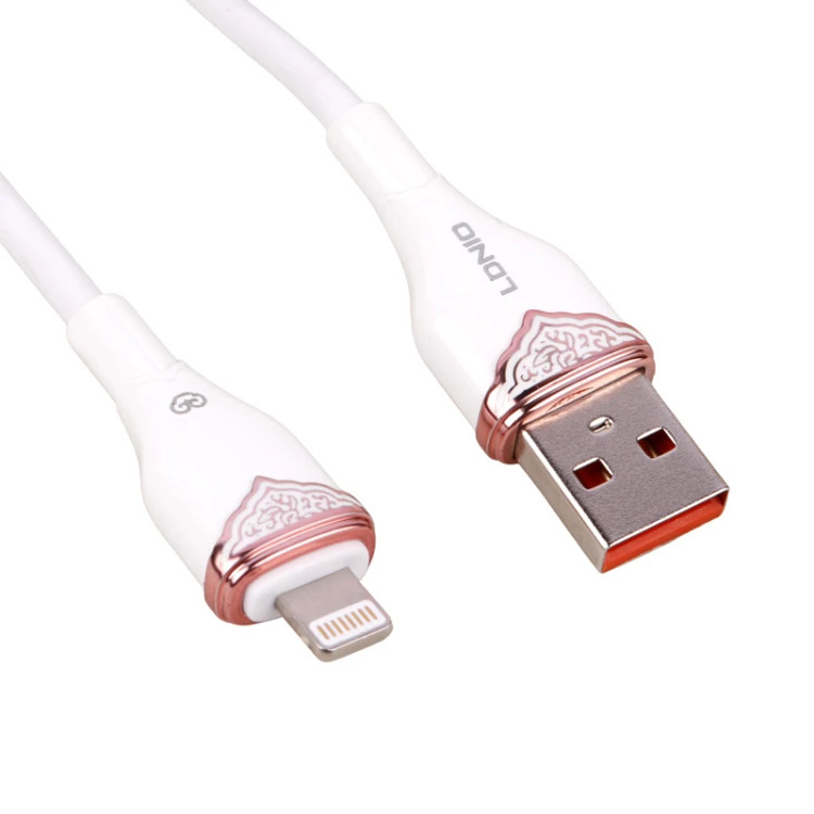 کابل تبدیل USB به لایتنینگ الدینیو مدل LS821 طول 1 متر