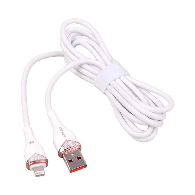 کابل تبدیل USB به لایتنینگ الدینیو مدل LS821 طول 1 متر