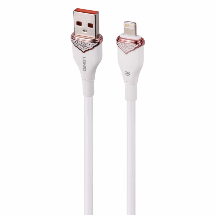 کابل تبدیل USB به لایتنینگ الدینیو مدل LS821 طول 1 متر