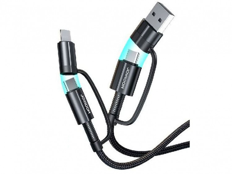 کابل چندمنظوره تایپسی و لایتنینگ جویروم JOYROOM Multifunctional Cable Type-C To Type-C-Type-C To Iphone G3