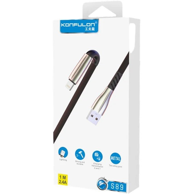 کابل تبدیل USB به Micro USB کانفلون مدل S91 طول 1 متر