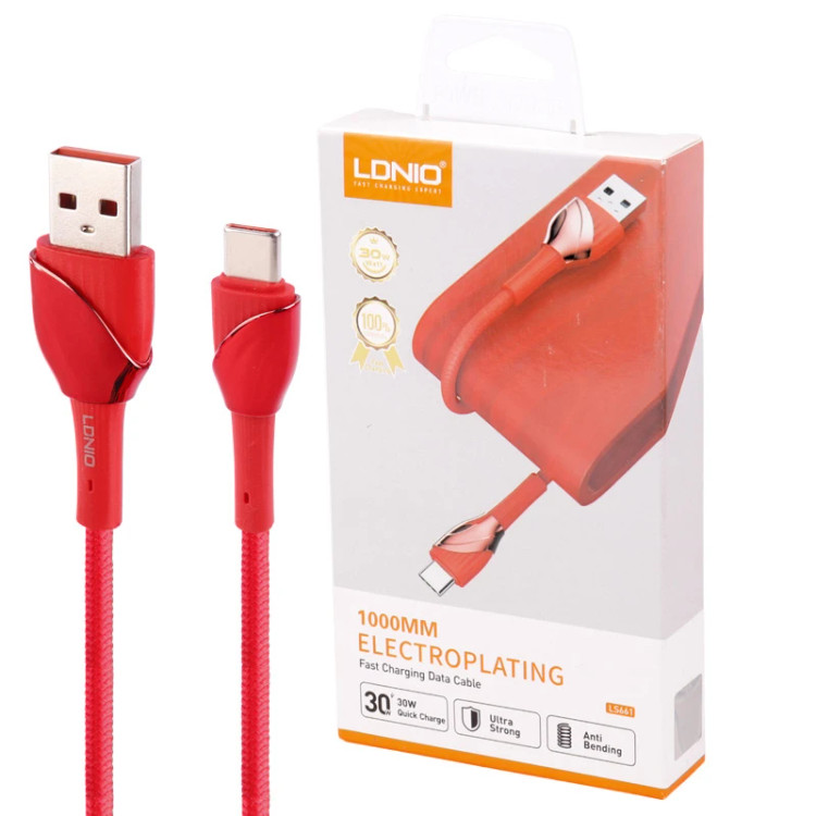 کابل تبدیل USB به USB-C الدینیو مدل LS661 طول 1 متر