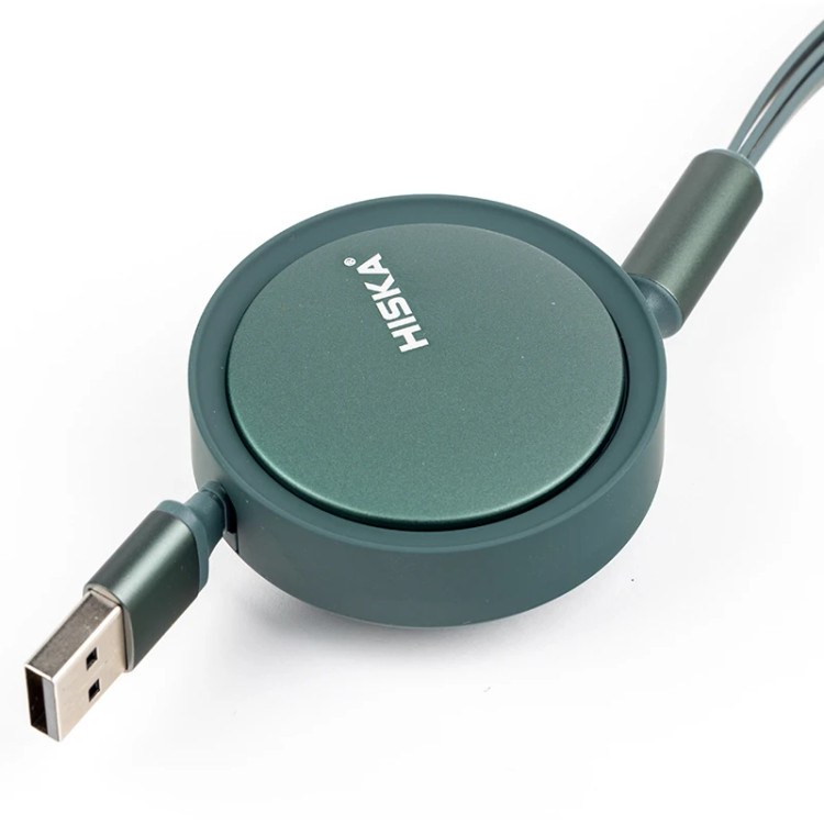 کابل تبدیل USB به لایتنینگ / USB-C / MicroUSB هیسکا مدل LX-10 طول 1.2 متر