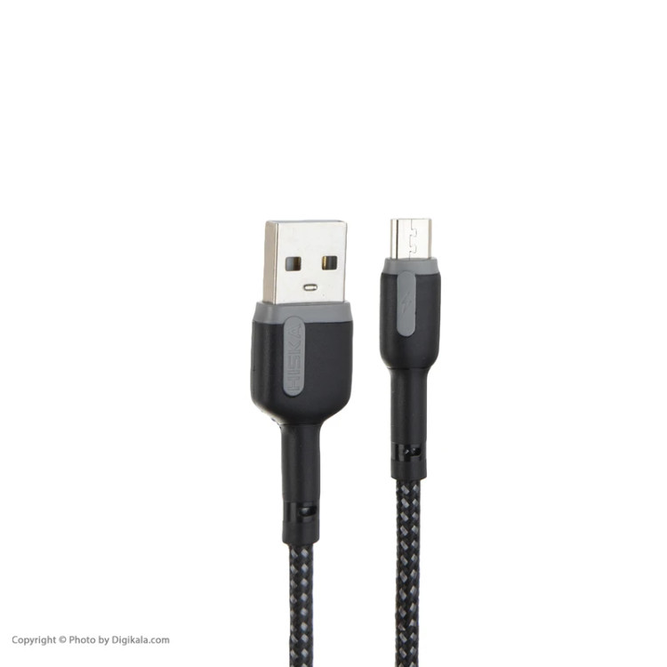 کابل تبدیل USB به MicroUSB هیسکا مدل LX-2022 طول 2 متر