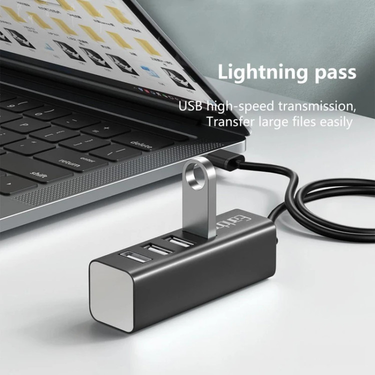 هاب 4 پورت USB ارلدام مدل HUB14