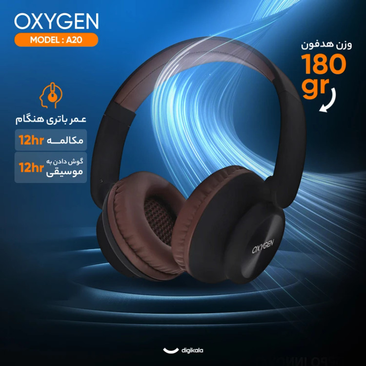 هدفون بلوتوثی اکسیژن مدل A20