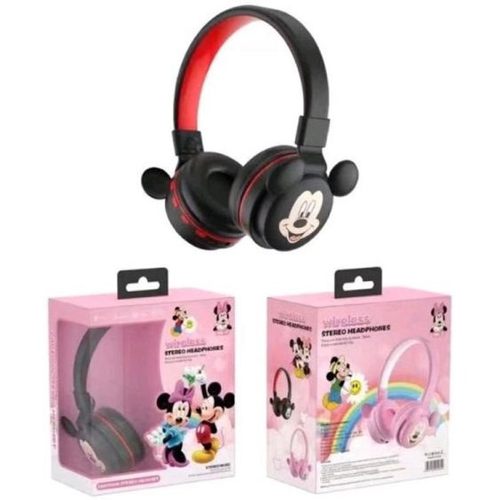 هدفون بی سیم بچه گانه طرح میکی موس NM-17
