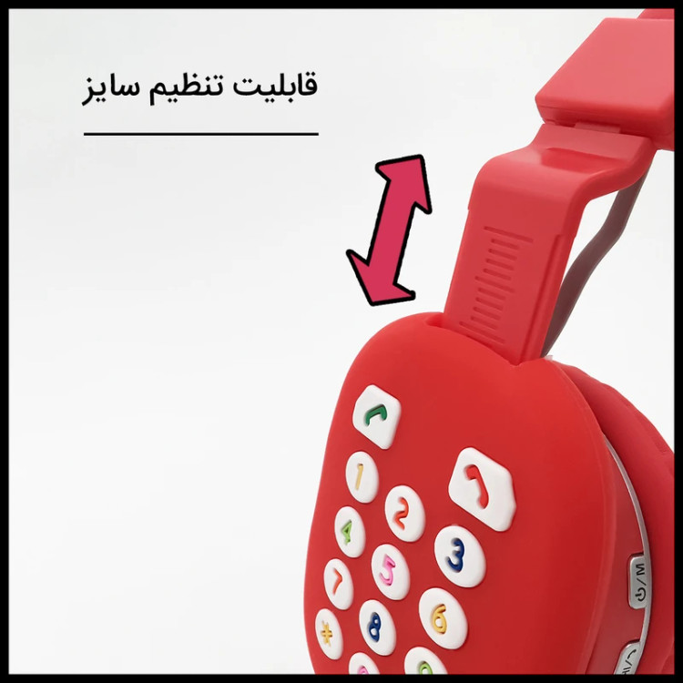 هدفون بلوتوثی مدل AH-806C طرح تلفن