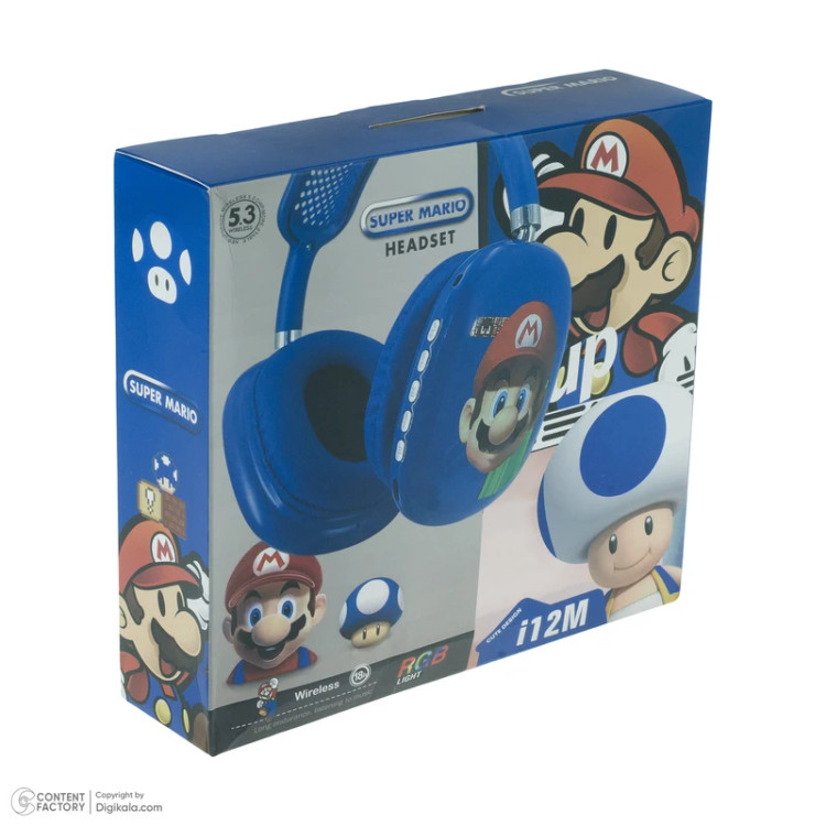 هدست بلوتوثی مدل Super Mario i12M