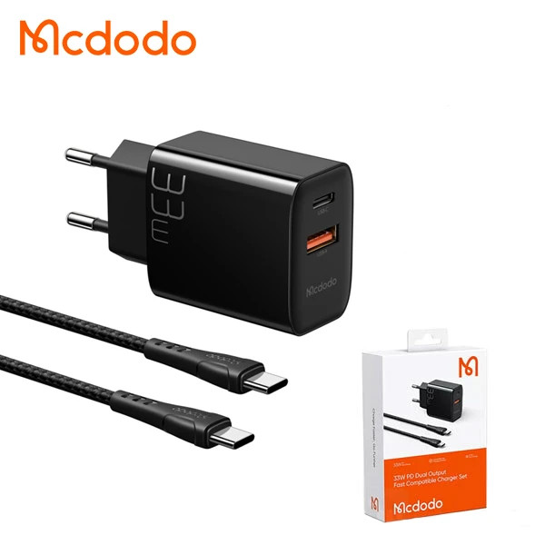شارژر دیواری مکدودو مدل CH-0922 به همراه کابل تبدیل USB-C