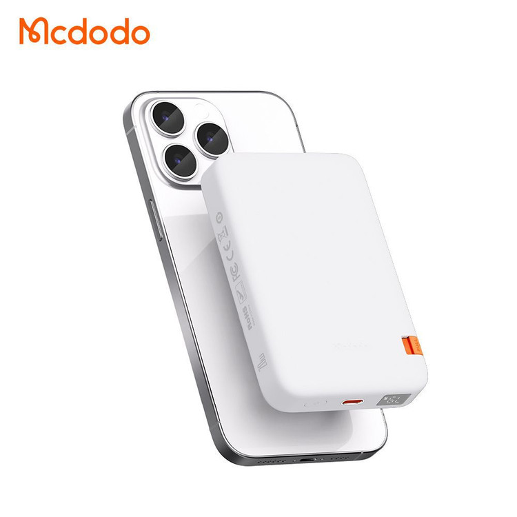 پاوربانک وایرلس مگ سیف 20 وات 10000 مک دودو مدل MCDODO mc-510 به همراه کابل شارژ