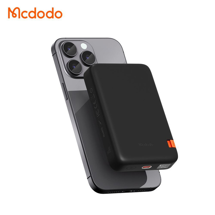 پاوربانک وایرلس مگ سیف 20 وات 10000 مک دودو مدل MCDODO mc-510 به همراه کابل شارژ
