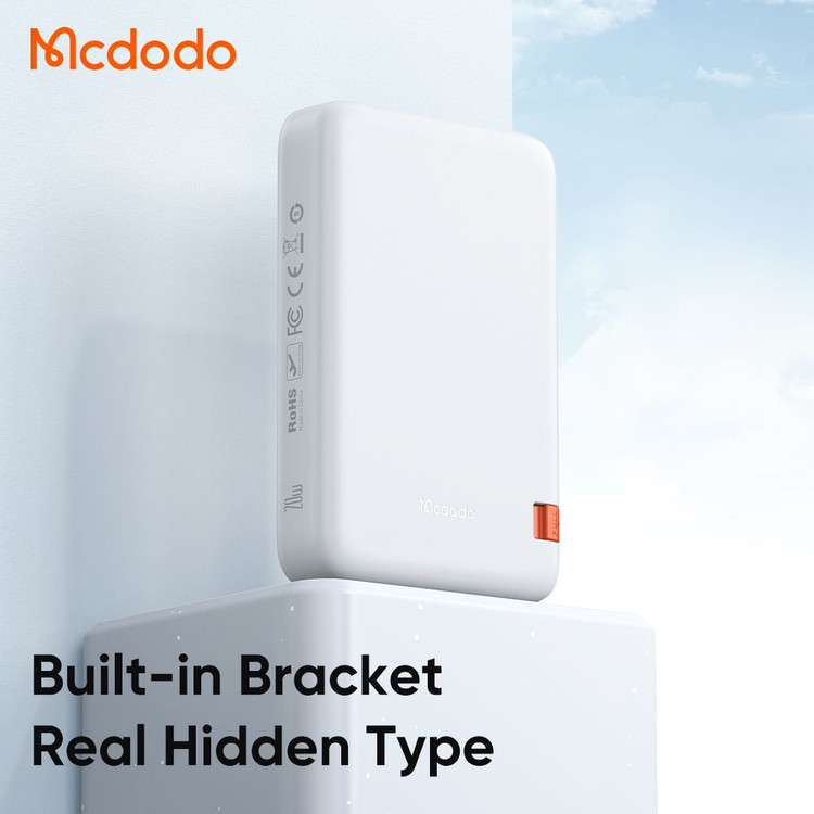 پاوربانک وایرلس مگ سیف 20 وات 10000 مک دودو مدل MCDODO mc-510 به همراه کابل شارژ