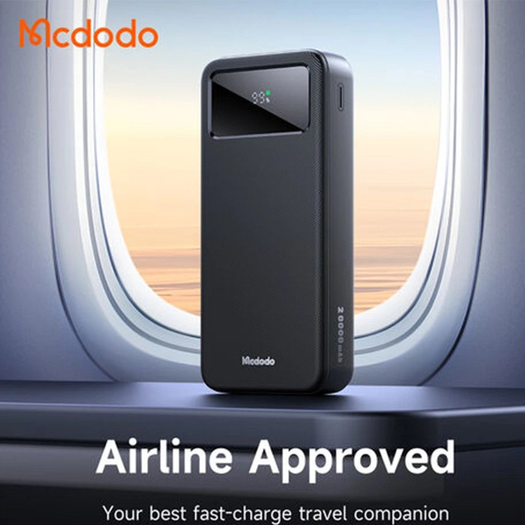 پاوربانک مک دودو 20000 میلی آمپر 22.5 واتی مدل Mcdodo MC-423