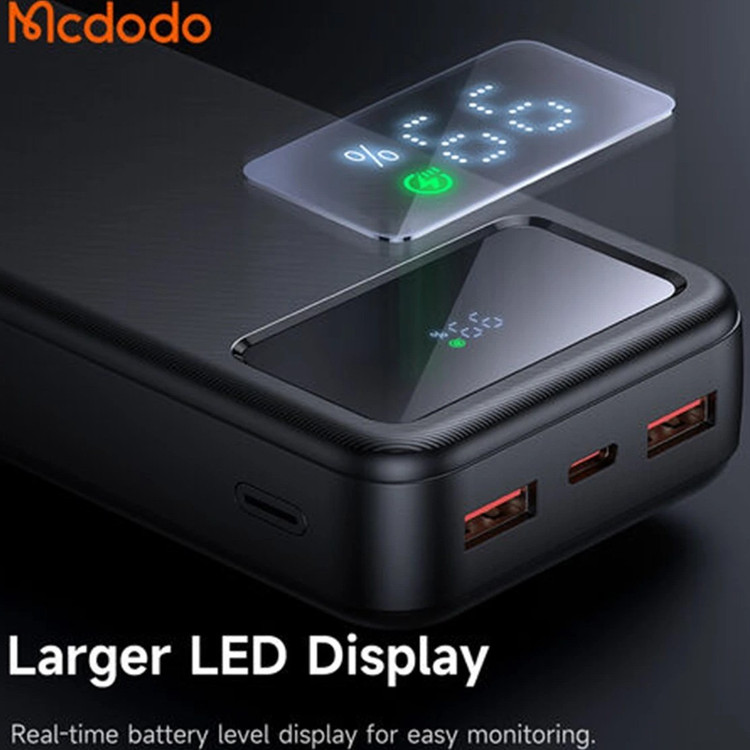 پاوربانک مک دودو 20000 میلی آمپر 22.5 واتی مدل Mcdodo MC-423