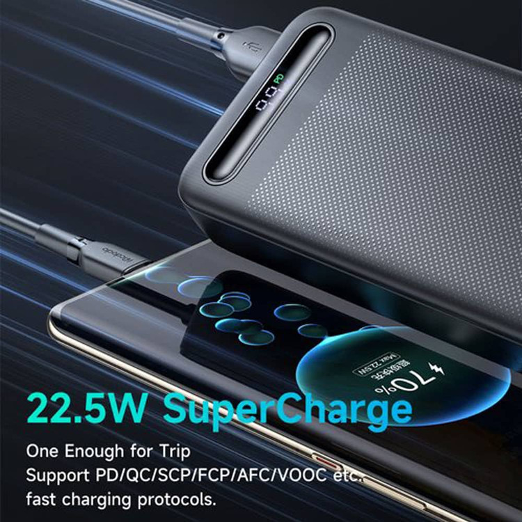 پاوربانک مک دودو 22.5W مدل MC-389 ظرفیت 20000 میلی آمپر ساعت MCDODO MC-389 20000mAh Powerbank