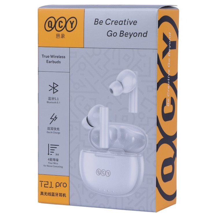 هندزفری بلوتوثی کیو سی وای QCY-T21 Pro BH20T13A High Copy کپی