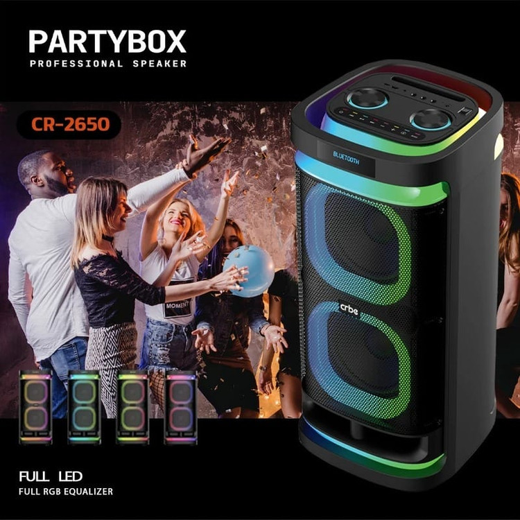 اسپیکر بلوتوثی قابل حمل کربی مدل CR2650