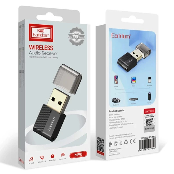 دانگل بلوتوث ارلدام مدل ET-M90 New version