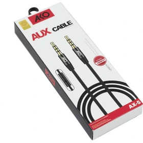 کابل AUX آکو (AKO) مدل AX-5 طول 2 متر با جک 3.5 میلی متری