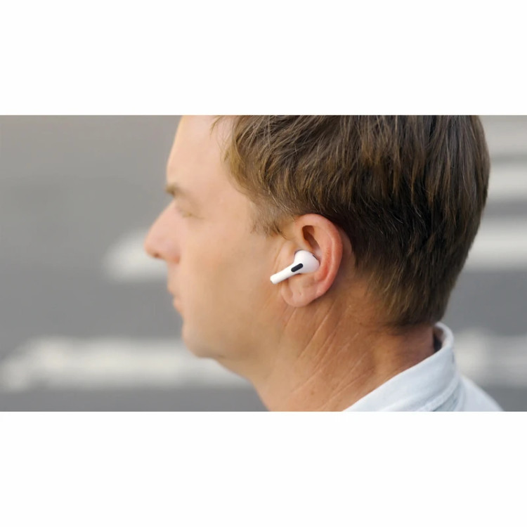 هدفون بلوتوثی اپل مدل AirPods Pro 2nd Generation با نویز کنسلینگ فعال (ANC)، نویز کنسلینگ میکروفون (ENC)، درگاه شارژ USB Type-C، با قابلیت شارژ بیسیم، دارای میکروفون دوگانه از نوع Beamforming، مقاومت در برابر رطوبت و عرق